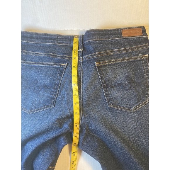 AG Adriano Goldschmied The Stevie Slim Straight Jeans Women's Sz 31R Made in USA - Picture 16 of 16